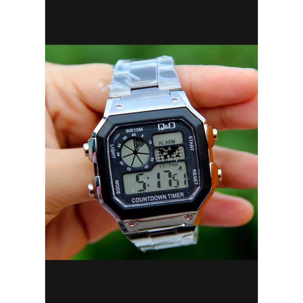 - Model sport mode dan olahraga Mesin Japan Movement Setting Digital 12/24-hour format 1/1000 sec St