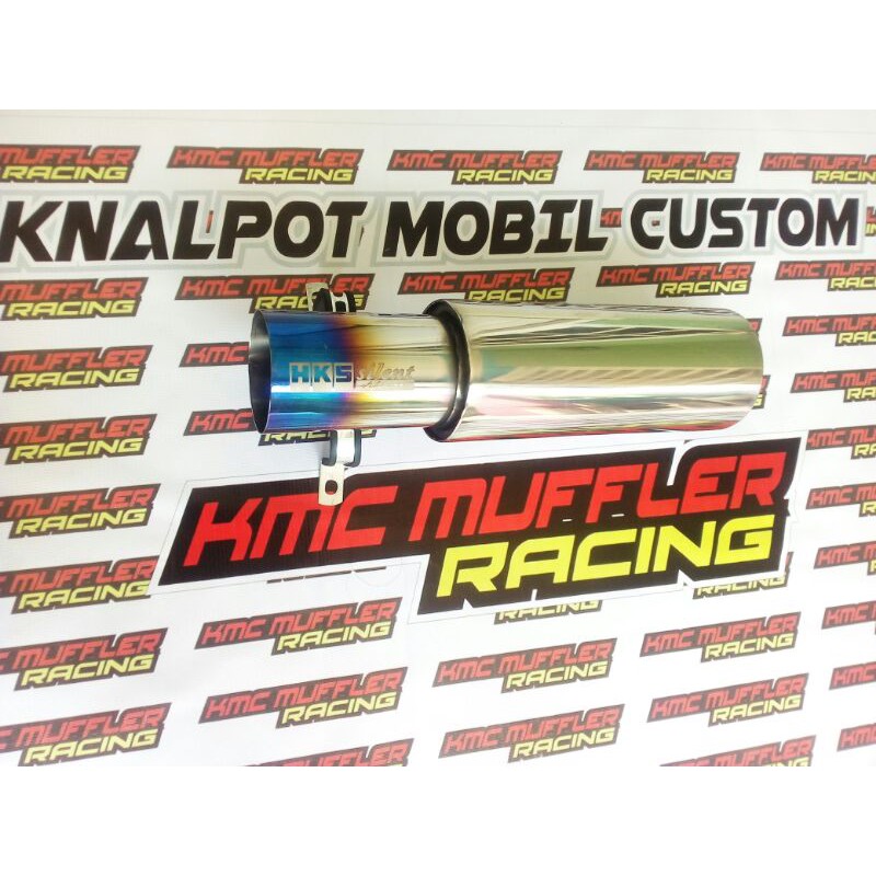 knalpot mobil racing hks silent panjang