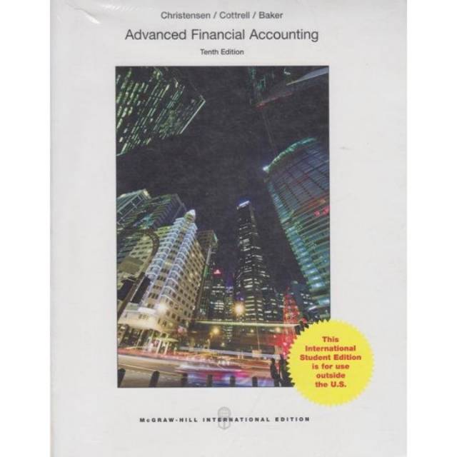 Jual Buku Advanced Financial Accounting 10th Edition - Christensen ...