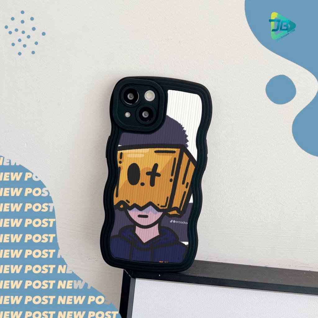 CUSTOM SOFTCASE SILIKON GELOMBANG WAVY CUSTOM KUBOK INFINIX SMART 5 6 6 PLUS HOT 9 10 11 12 PLAY 12 12I 20 20I 20S NOTE 12 G96  JB8842