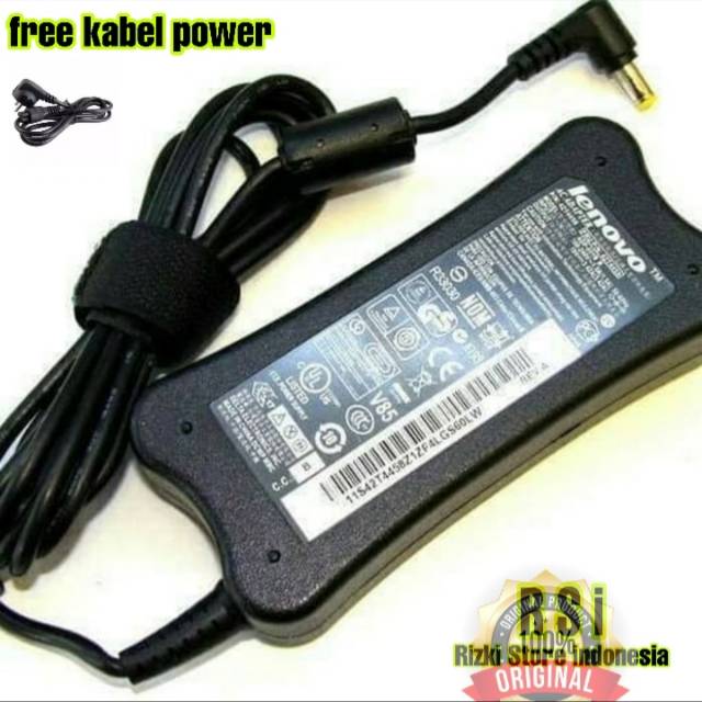 Adaptor - Charger Laptop Lenovo G450 19V 3.42A G400 G410 G430