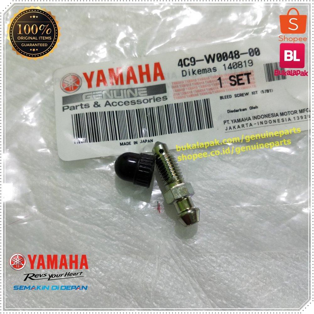 BAUT NEPEL PEMBUANGAN ANGIN KALIPER DEPAN YAMAHA FIZR F1ZR. JUPITER