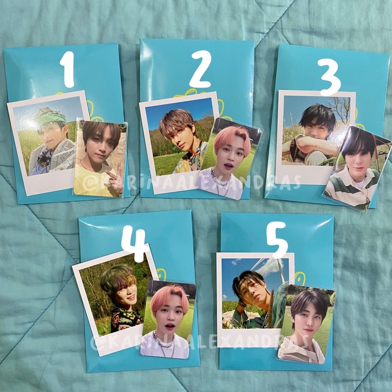 MINI PHOTO BALLOON OFFICIAL NCT DREAM MARK HAECHAN RENJUN JENO JAEMIN CHENLE JISUNG