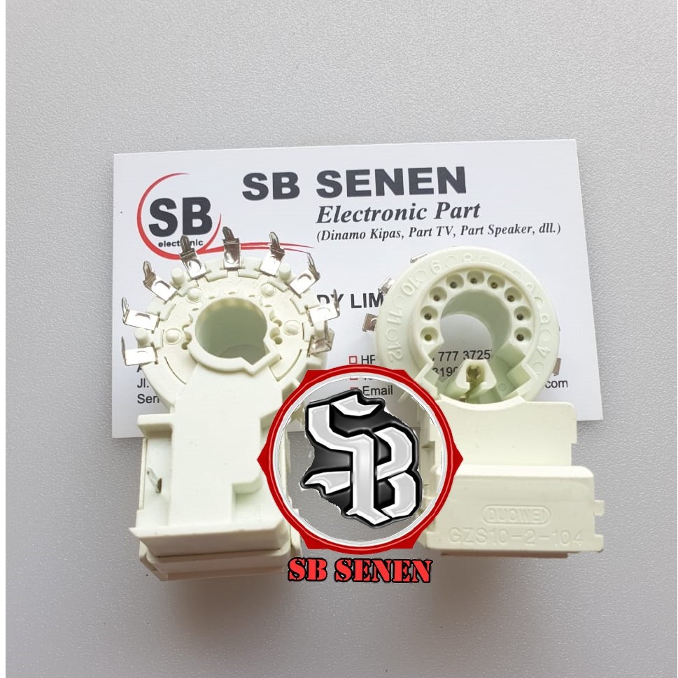 SOCKET CRT 9 PIN TV TABUNG