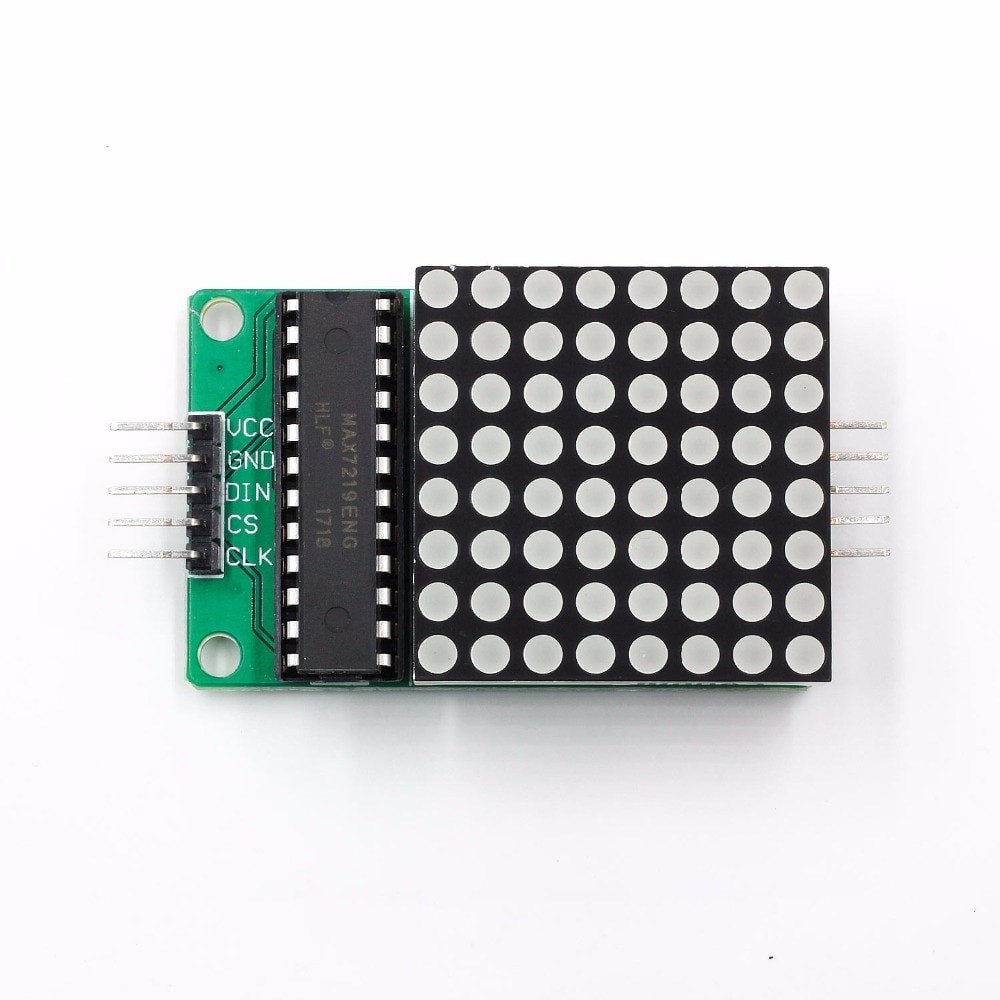 MAX7219 DOT LED MATRIX INTERFACE MODULE 8 X 8 DISPLAY