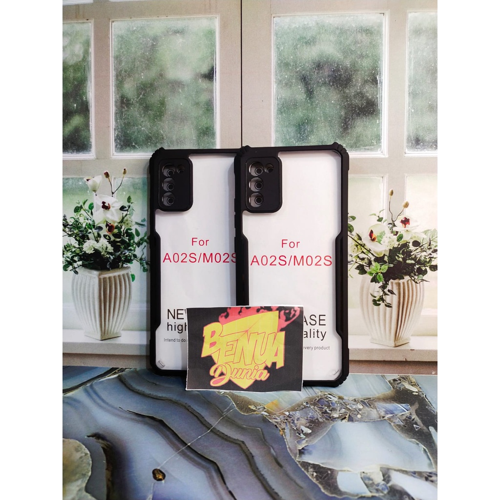 CASE SAMSUNG A02S/M02S - CASE SHOCKPROOF ARMOR PLUS PELINDUNG KAMERA SAMSUNG A02S/M02S - BD