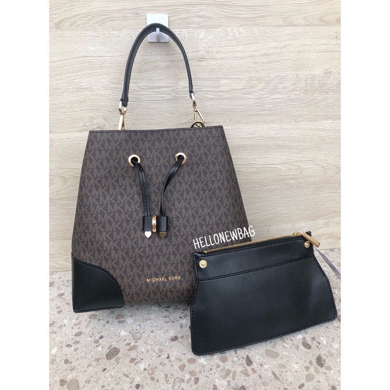 Tas MK original - Michael Kors mercer gallery medium in brown black