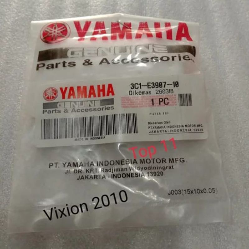 Filter fuel pump vixion 2010 / saringan bensin fuel pump vixion 2010 3C1-10