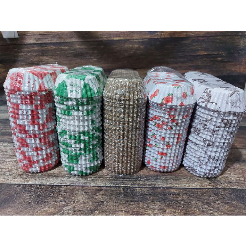 paper case oval isi 50 pcs