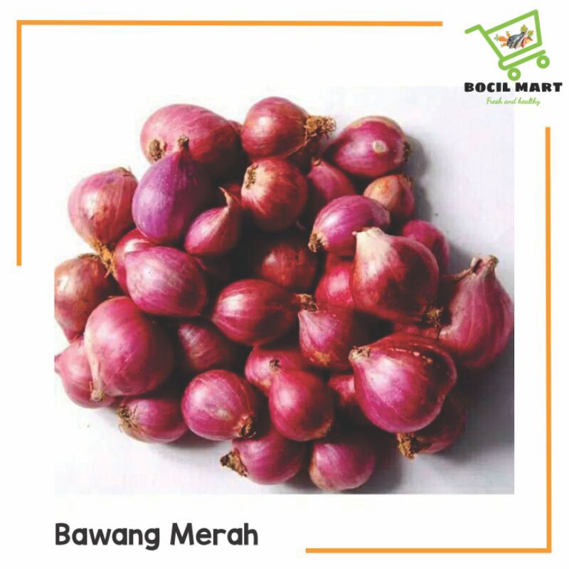 

[BOCIL MART] BAWANG MERAH 250 GR / BRAMBANG / BAWANG MERAH KUPAS