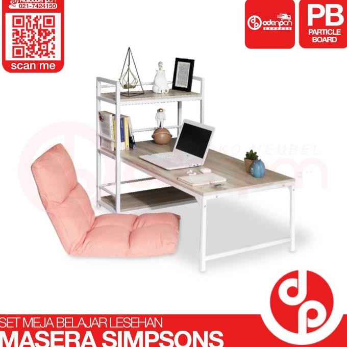MEJA BELAJAR LESEHAN OLYMPIC MASERA SIMPSONS + SOFA SET - FREE ONGKIR TERLARIS4545