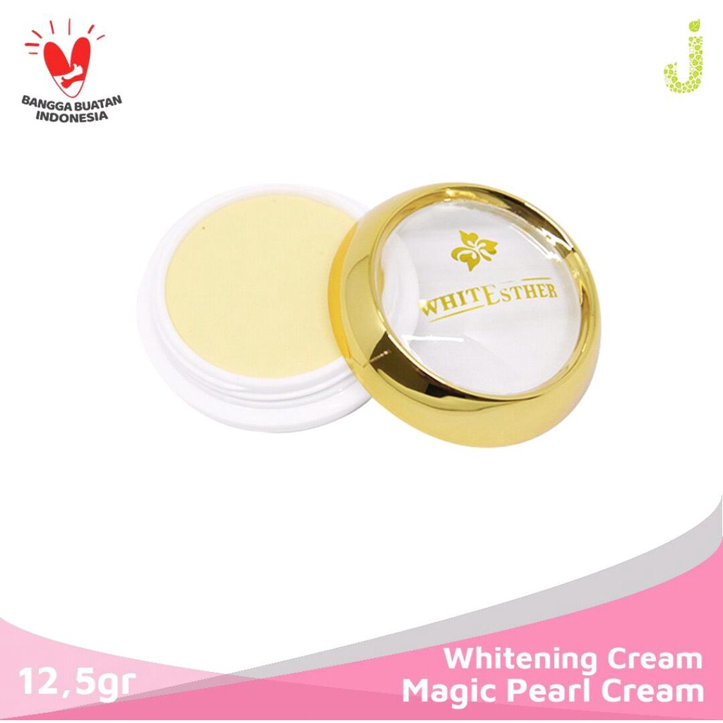 Whitesther Special Whitening Magic Pearl Cream (WPC) untuk Alas Bedak / Dasar Make Up