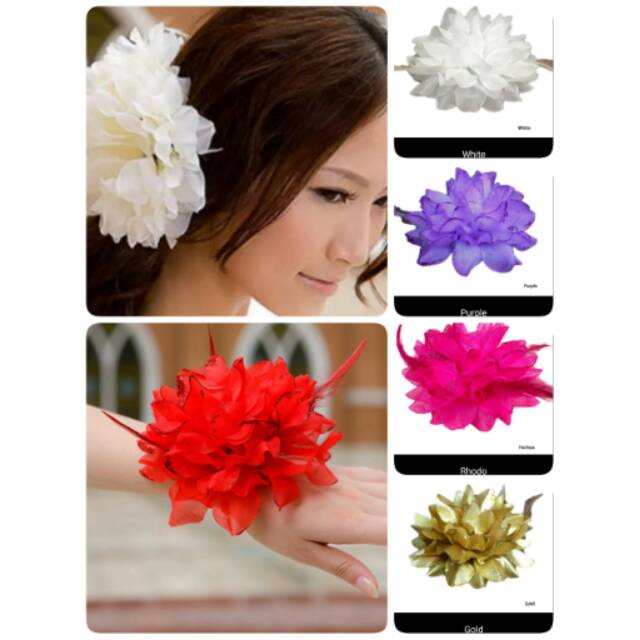 AKSESORIS JEPITAN RAMBUT GELANG TANGAN PESTA WEDDING BRIDAL PARTY HAIR ACCESSORIES