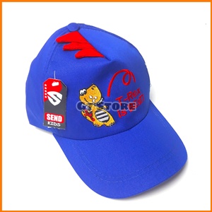Topi anak laki laki perempuan Dino Motif Tyrex Dinosaurus T-Rex keren umur 2 3 4 5 6 7 8 9 10 tahun thn-1