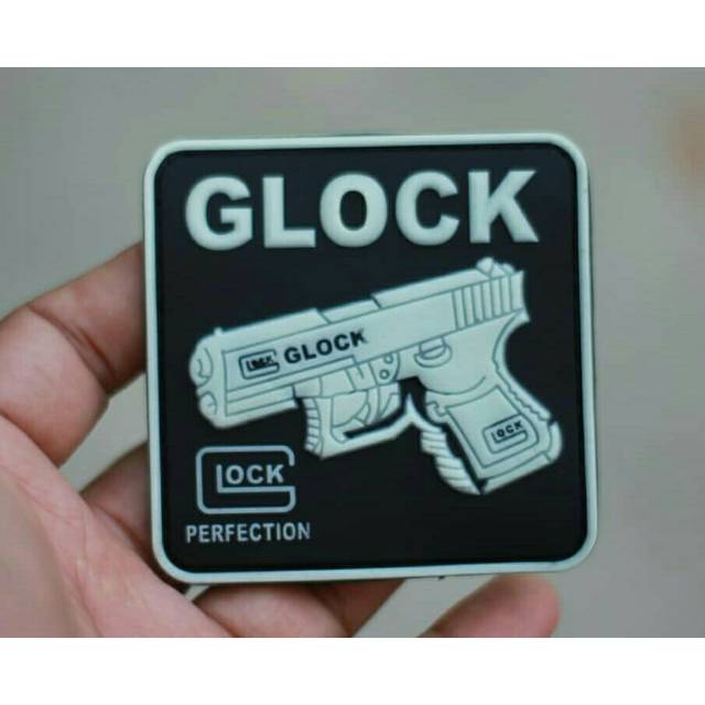 PATCH LOGO GLOCK - PATCH RUBBER GLOCK