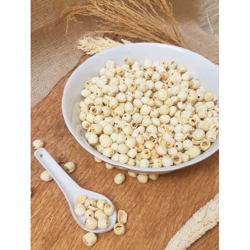 

LOTUS SEED - [PREMIUM] / BIJI BUNGA TERATAI GRADE AAA (200gr)
