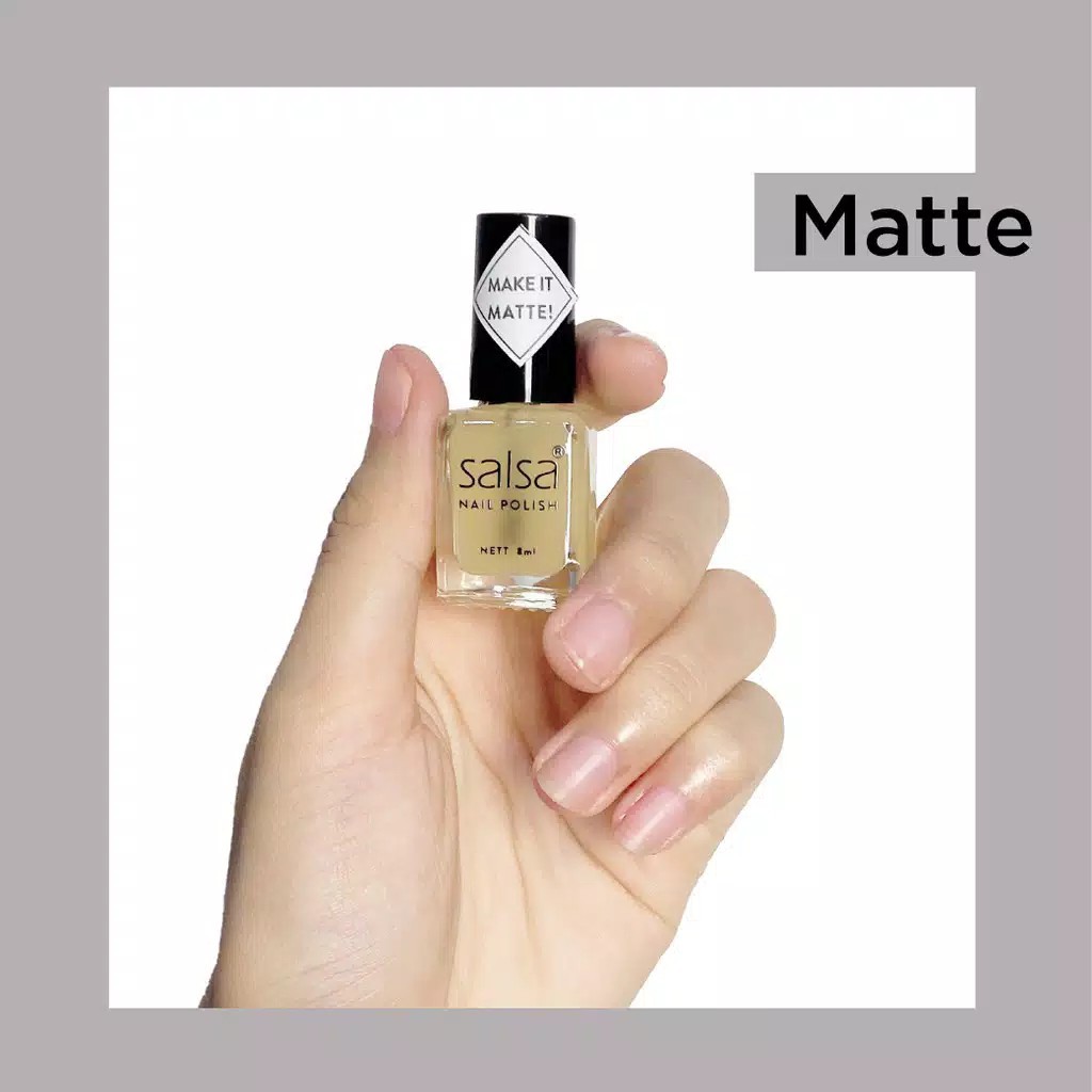 SALSA Nail Polish Nude Series - Kutek 8ml