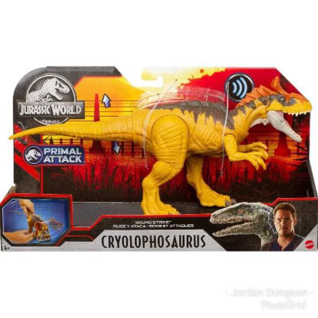 New Arrival dino rivals chryolophosaurus