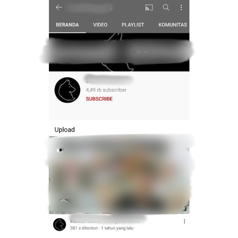 (Terjual) Akun YouTube 4k + Email AdSense