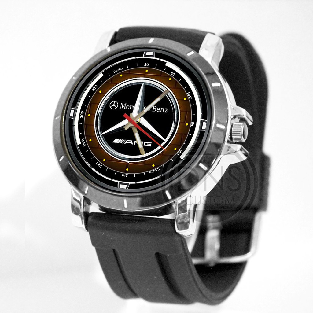 Jam Tangan Custom AMG Mercedes Benz Gokil