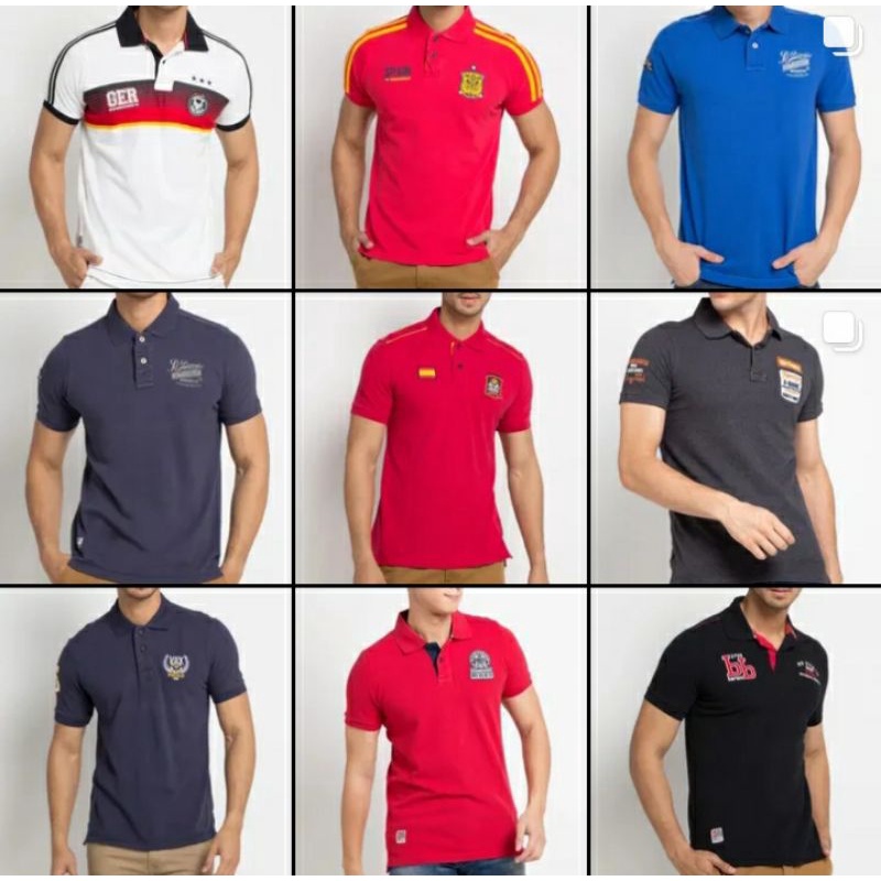 Kaos Polo T shirt Bombboogie Murah & Original