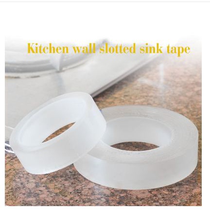 [TOSERBA_EMAK] - Taffware Lakban Waterproof Dapur Kitchen Sink Seal Tape 0.8x50mm 3 Meter - YK-468 -