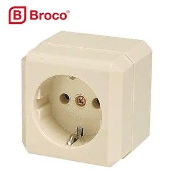 Broco 15410 Stop Kontak Arde OB Outbound 1 Lubang