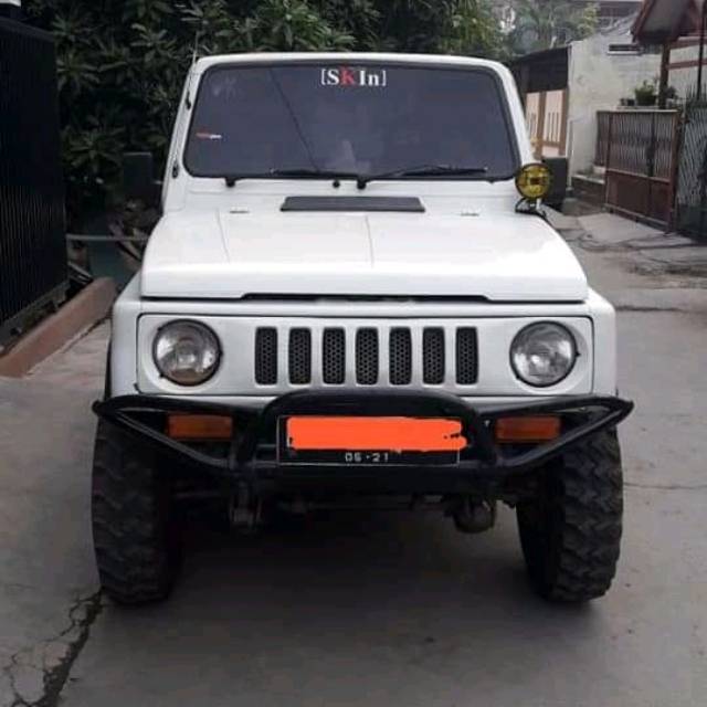 Grill katana lampu bulat warna putih