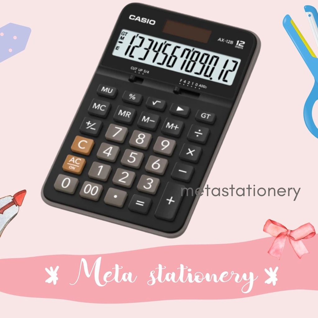 

Calculator / Kalkulator CASIO AX-12B /12 Digits