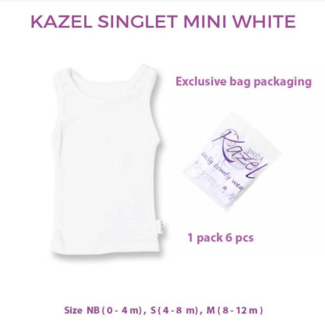 KAZEL SINGLET &amp; TANKTOP MINI BABY 0-12m