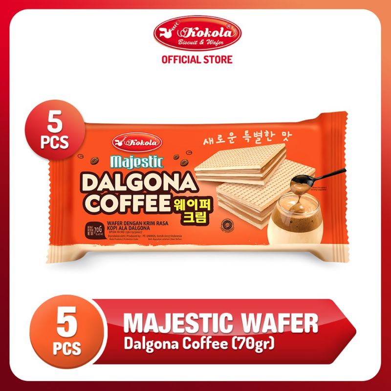 

Majestic wafer dalgona coffe 5pcs