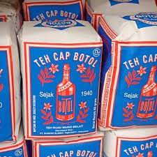 Teh Bubuk Cap Botol Biru Kemasan 40gram Per 1 Pcs/teh Botol Biru 40gram