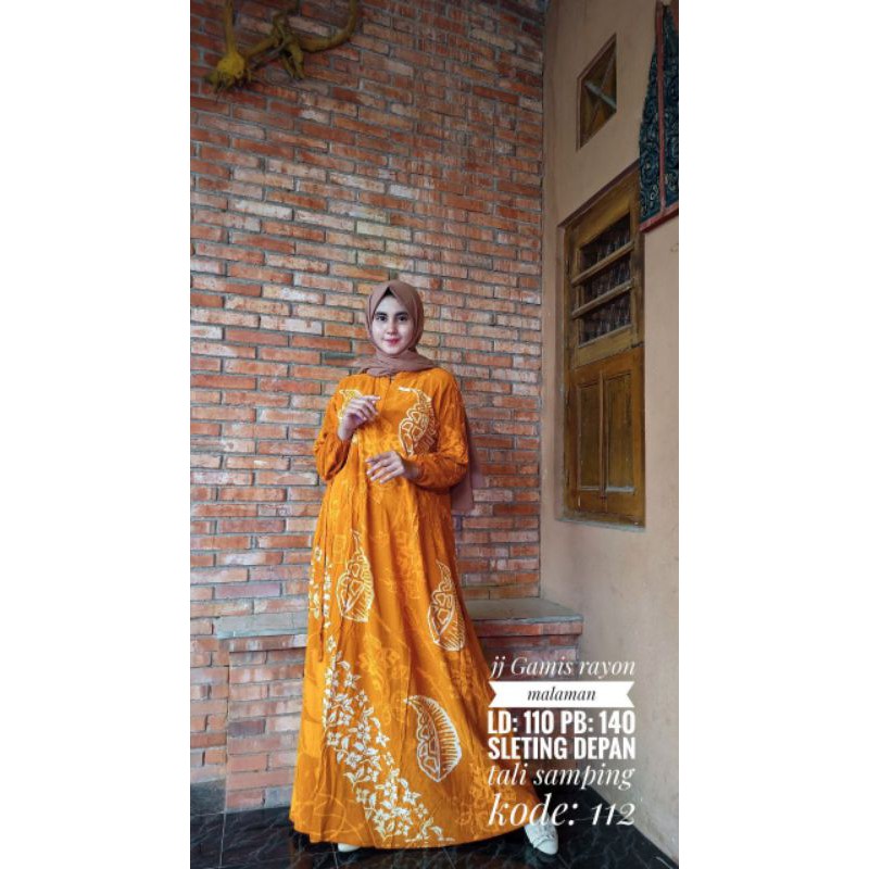 GAMIS RAYON MALAMAN