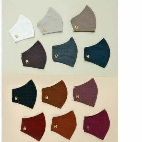 Buttonscarves Everyday Monogram Mask