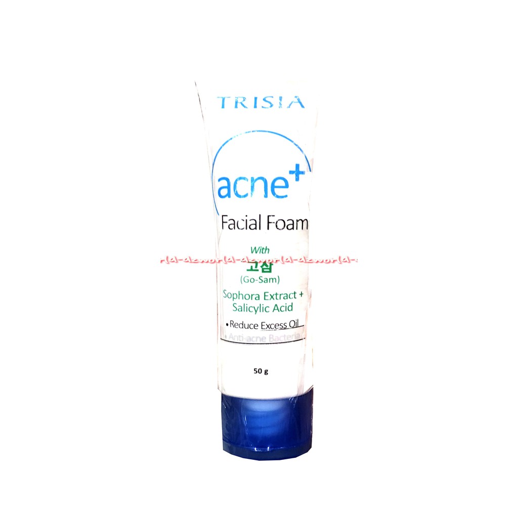 Trisia Acne + Facial Foam With Sophora Extract Salicylic Acid 50gr