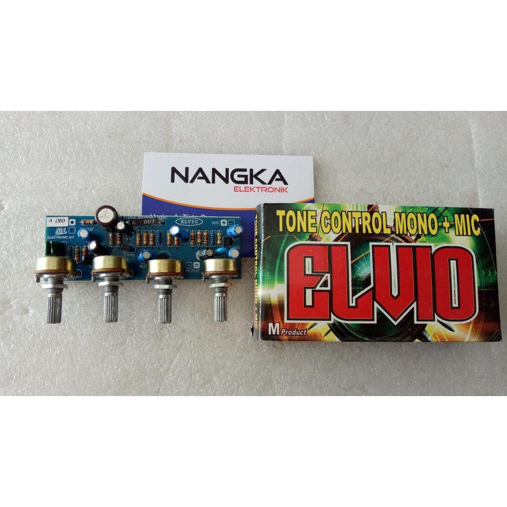 Jual Kit / rangkaian Tone control mono + mic Indonesia|Shopee Indonesia
