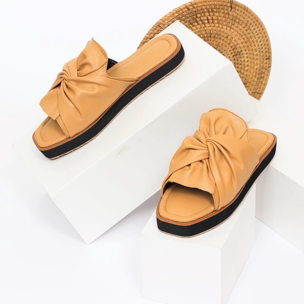 sendal flat || MAURA || sandal flat wanita/ sandal wanita terbaru/ sandal wanita kekinian By DLESTA.ID