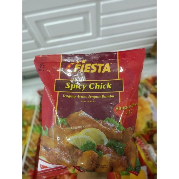 

FIESTA Spicy Chick Daging Ayam dengan Bumbu uk 500gr