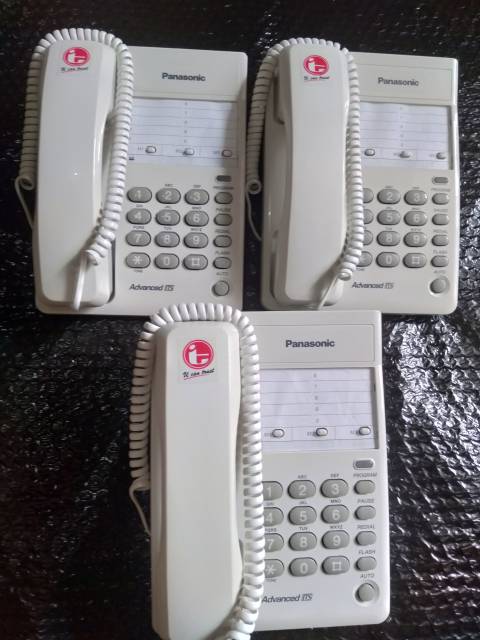 PESAWAT TELEPON PANASONIC KX-T2371  SECOND SPESIAL - BEKAS - Putih