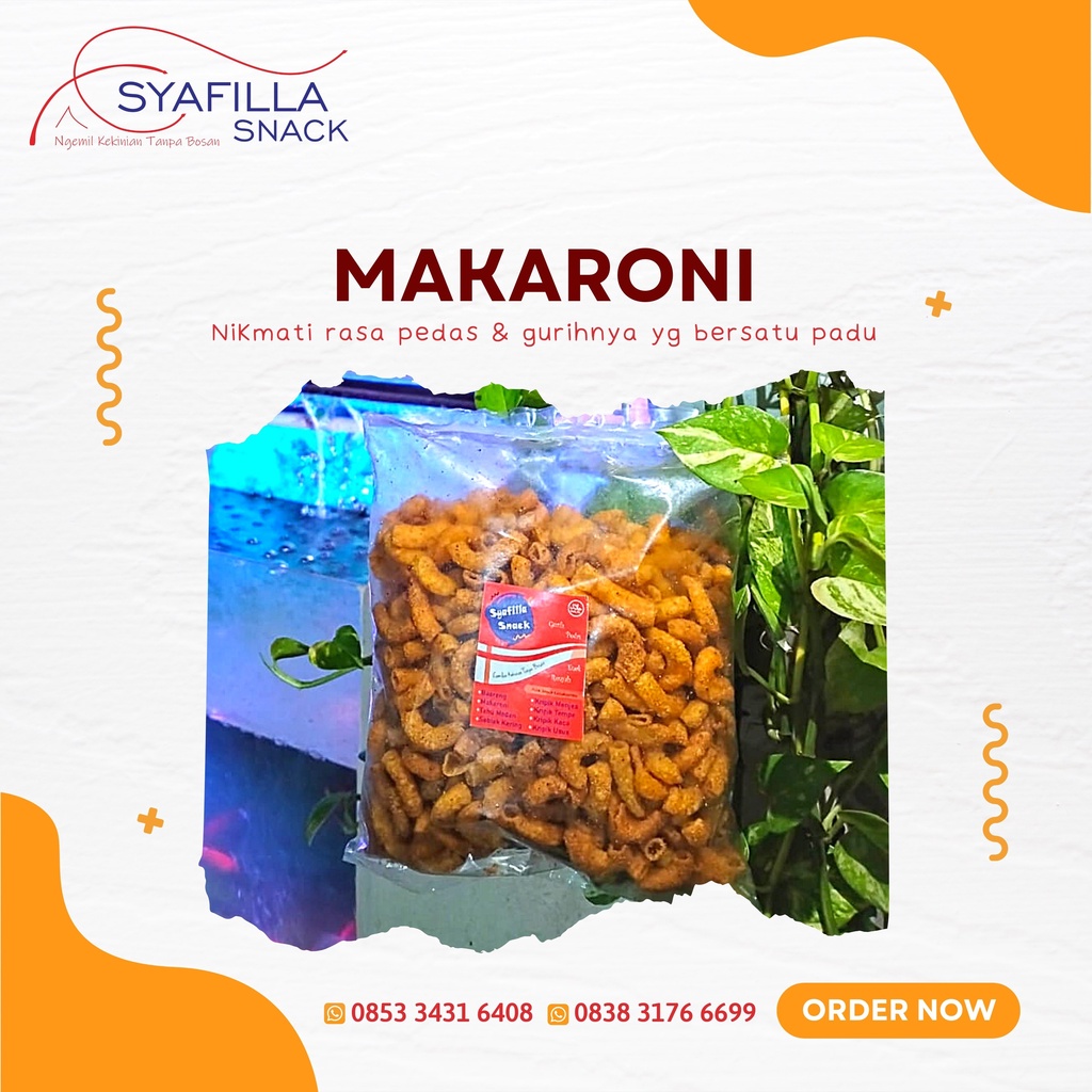 

Makaroni | Snack Kiloan | Camilan Kekinian | Anekan Snack | Makanan Ringan