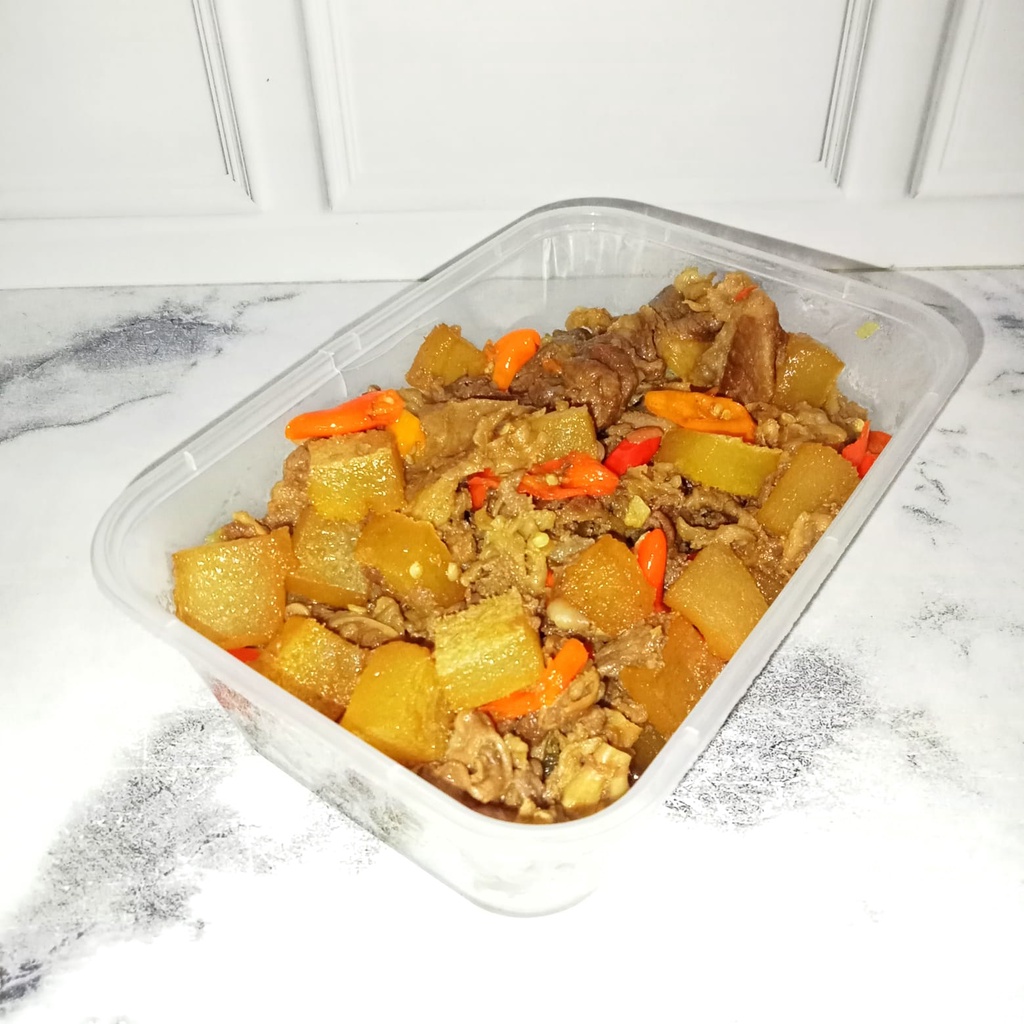 

Tumis Kecap Kikil Tetelan Sapi