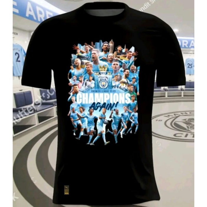 kaos City champion 2021/2022 biru