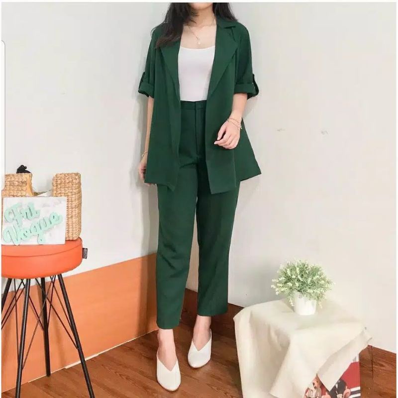 One Set Blazer Long Pants 2in1 1688