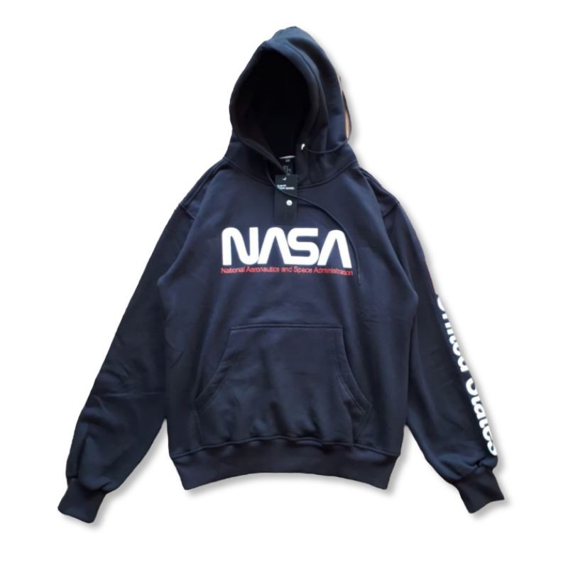 Sweater Hoodie Nasa H&amp;M United Space FullTag &amp; Lebel