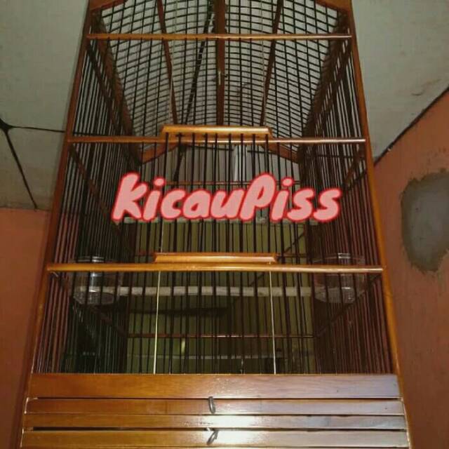 Kandang burung kotak Replika ebd no 3