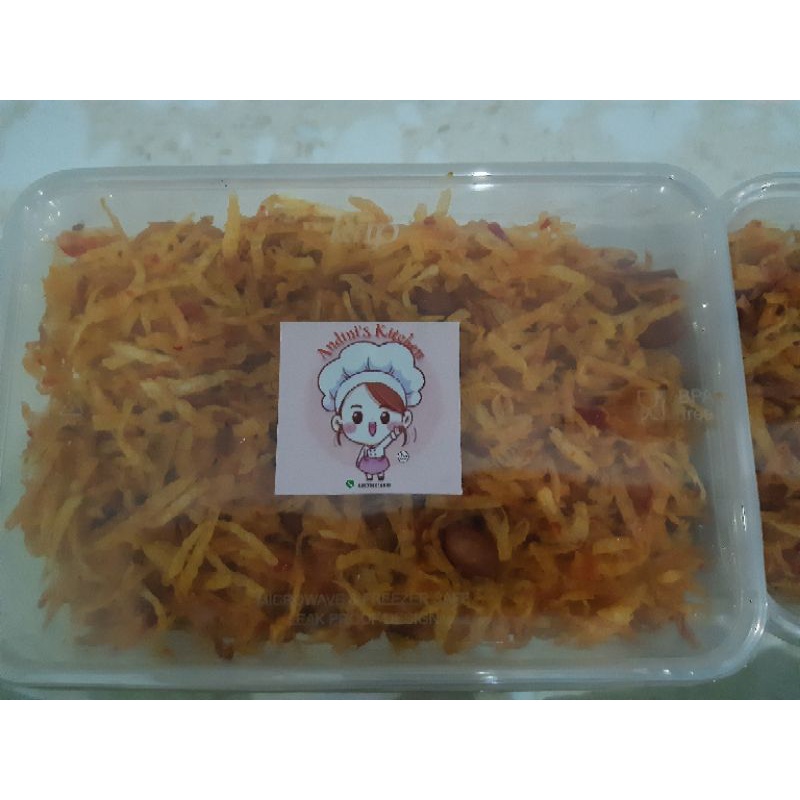

Kentang Mustofa Kemasan 250gr Enak Gurih Renyah Tanpa Bahan Pengawet