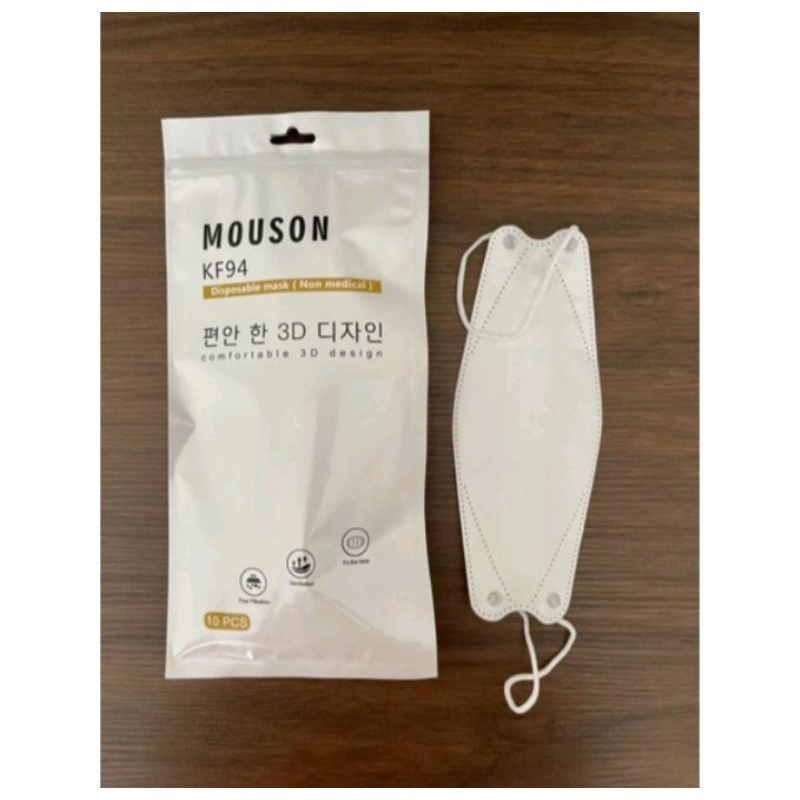 Masker KF94 Mouson  1 Pack isi 10 pcs