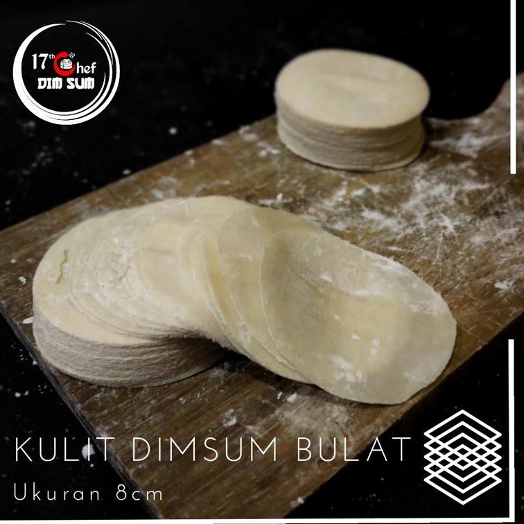 

10.10 Kulit Dimsum/Gyoza/Pangsit (Bulat 8Cm)