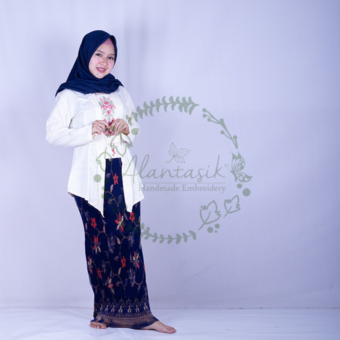 kebaya kutubaru bordir warna kabaya muslim kutu baru R.25