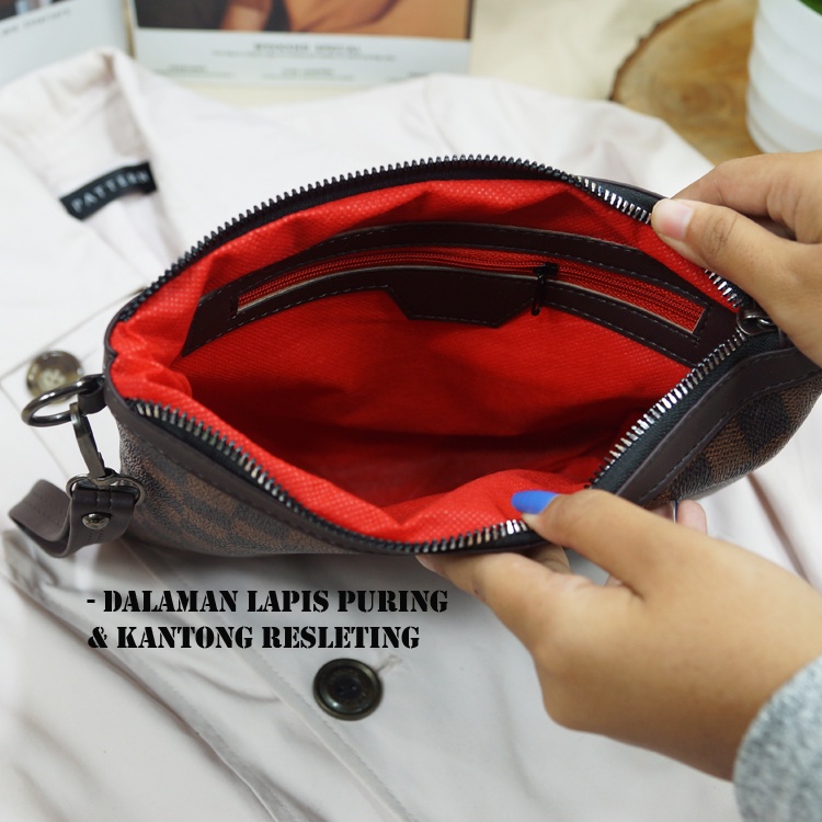 (BARU DI UPLOAD) SLingbag Cluth VL Dua Ruang MX 30 14 | Tas Wanita Terbaru  Kekinian viral |Tas Selempang Wanita Terlaris